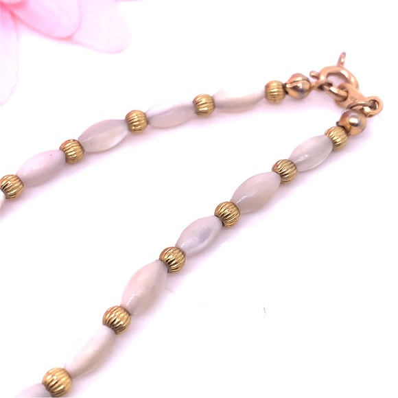 Oval Catseye Beaded Bracelet - Picture 6 of 8